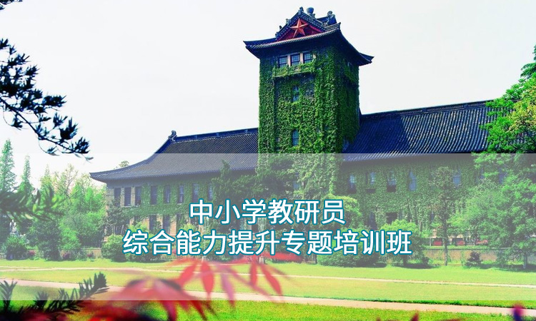 南京大学-中小学教研员综合能力提升专题培训班