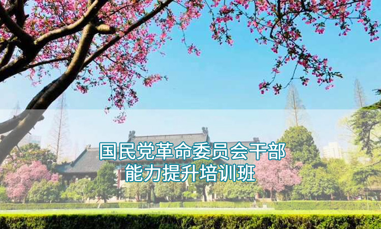 南京大学—国民党革命委员会干部能力提升培训班